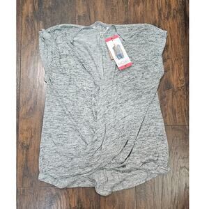 Rachel Roy Blouse size Medium Gray New